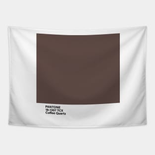 PANTONE 18-1307 TCX Coffee Quartz Tapestry