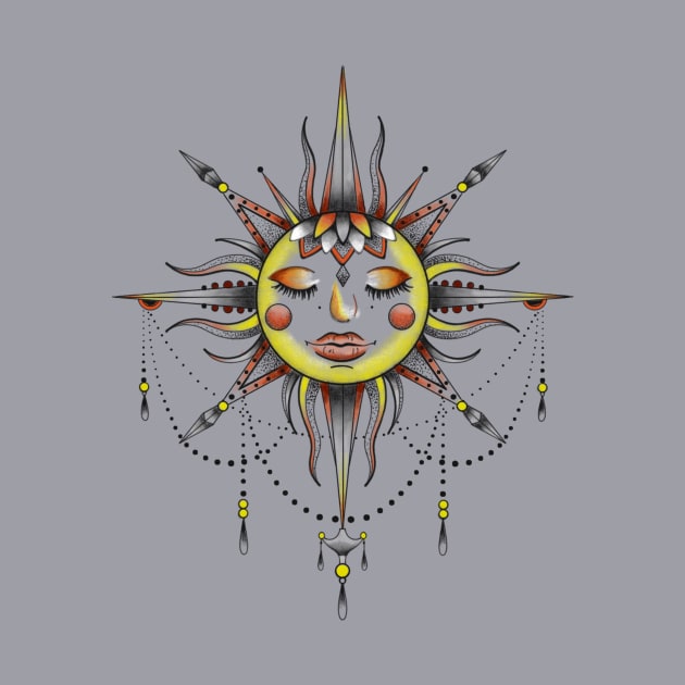 Sun design by Rachellily