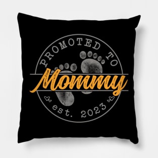 Promoted to Mom - Mothers Day 2023 Pillow