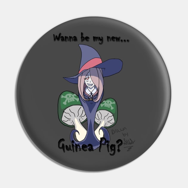 Little Witch Sucy Pin by AMadCupofTee