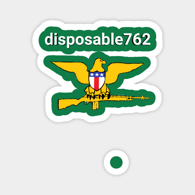 disposable762 logo Magnet by disposable762