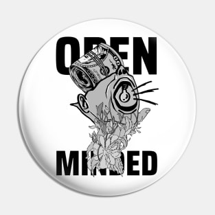 Open minded Pin
