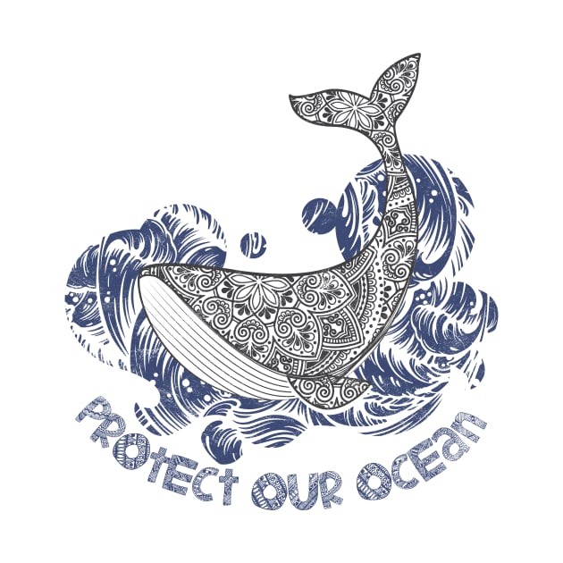 Protect The Ocean by avshirtnation