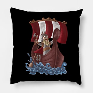 Embrace the Spirit of the Vikings with Vanderlust Adventure Design Pillow