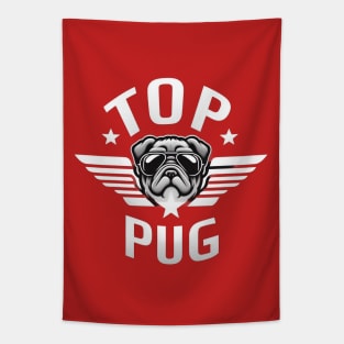 Top Pug Tapestry