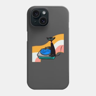 Karaoke MCM Black Cat Phone Case