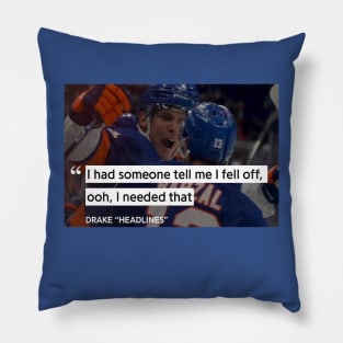 Bo and Barzal Pillow