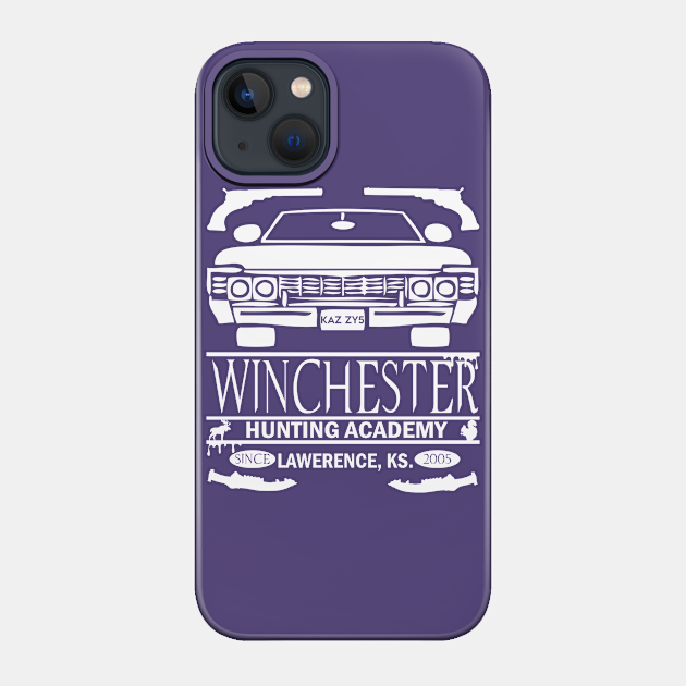 Winchester Hunting Academy - Supernatural - Phone Case