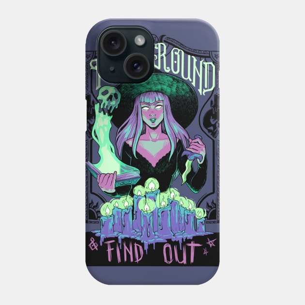 Don't Fuck With Witches Phone Case by Merdet