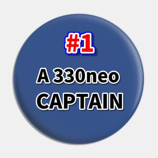 Number one A330neo Pin