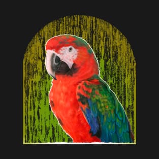 The digital painted parrot (2nd version) T-Shirt