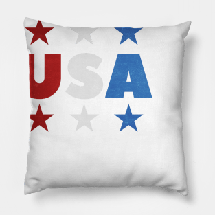 4th of July Independence Day T-Shirt Pillow