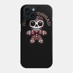 Creepy Christmas Gingerbread Man Phone Case