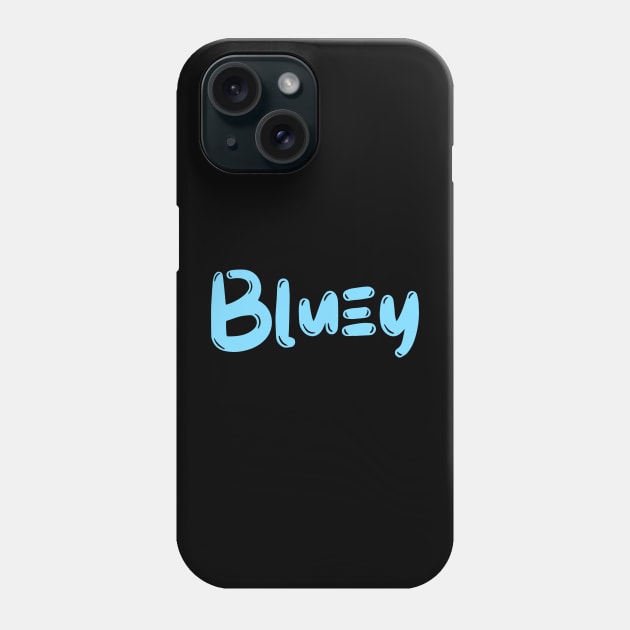 Bluey Phone Case by Kugy's blessing