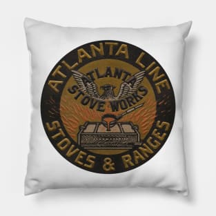 Atlanta Stove Works 20th Century Logo Pillow