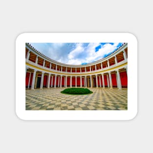 The Colonnaded Central Courtyard of the Zappeion Hall, Athens Magnet