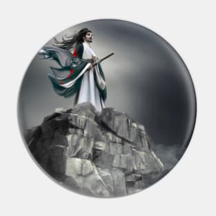 Wudang Warrior Pin