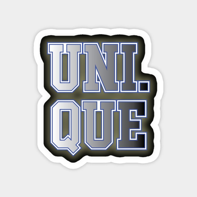 UNI. QUE Magnet by at1102Studio