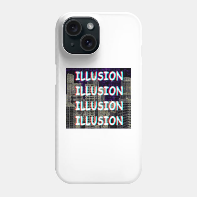 Illusion in the Matrix Phone Case by Mihadom