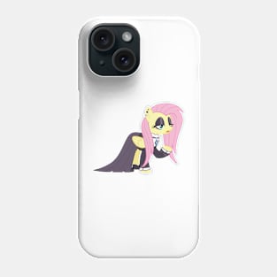 Goth Fluttershy 1 Phone Case