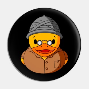 Safari Explorer Rubber Duck Pin