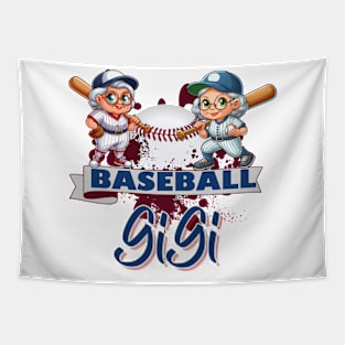 Baseball Gigi Women Ballpark Gigi Baseball Mom Tapestry