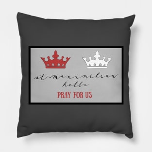 St. Maximilian Kolbe Pillow