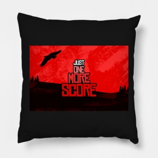 Just One More Score Scene Pillow