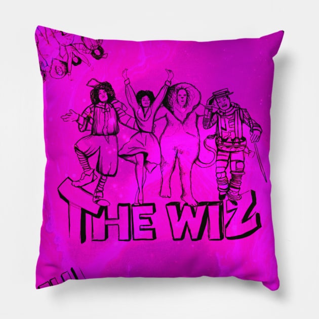 The Wiz Pillow by digitaldoodlers