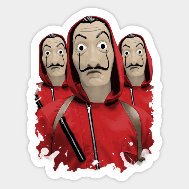 La Casa De Papel 3 Dalis Mask