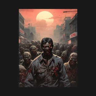 Zombies at Sunset v2 T-Shirt