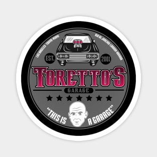 Toretto's Garage Magnet