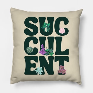 Succulent Pillow