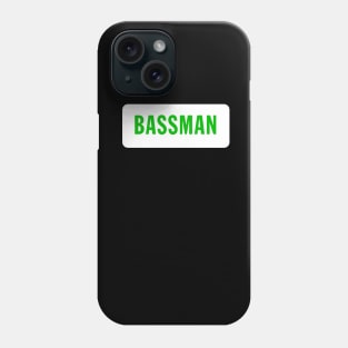 Bass man Phone Case