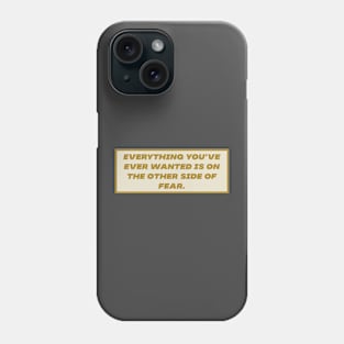 Fear Phone Case