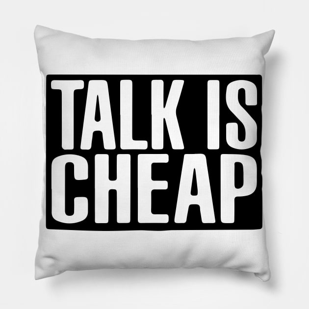 Chet Faker - Talk is cheap Pillow by FaixaPreta