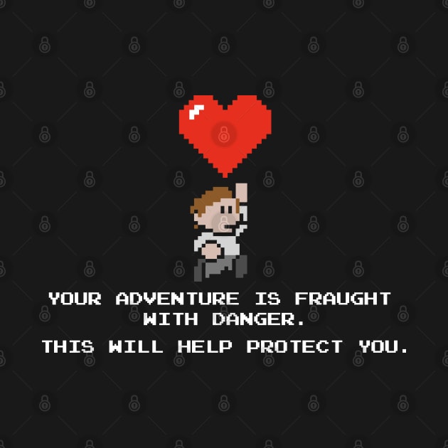 Cute 8-Bit Graphics Retro Gamer Valentine's by NerdShizzle