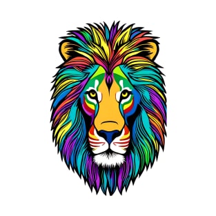 Rainbow Pride Lion T-Shirt