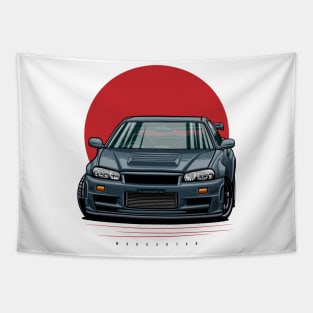 Skyline GTR R34 Tapestry