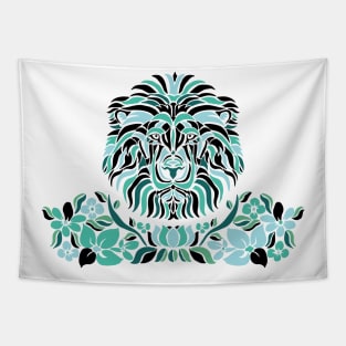 Lion Artwork Design Tapestry