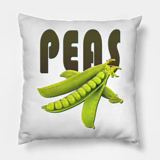 Peas green Pillow