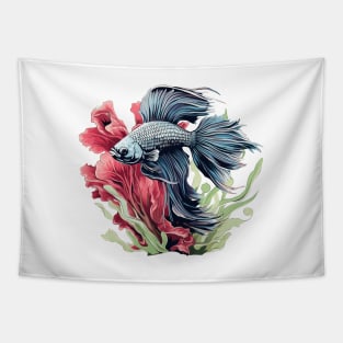 Betta Fish Tapestry