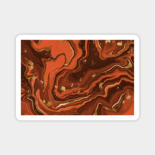 marble, marble pattern, marble decor, marble marble design, marble texture, beautiful orange marble Magnet