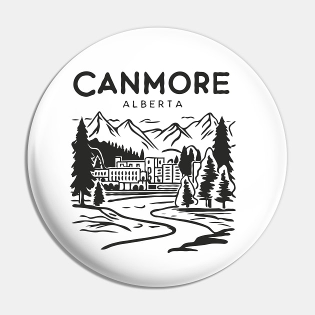 Canmore Alberta. Banff National Park Pin by Chrislkf