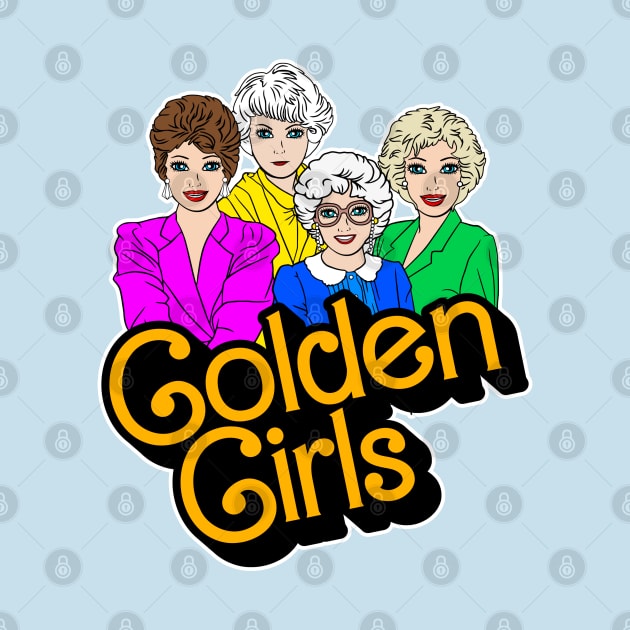 Golden Girls Dolls by darklordpug