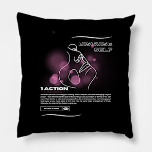 Disguise Self Dnd 5e Spells Tarot Card Dungeons and Dragons Gift Pillow