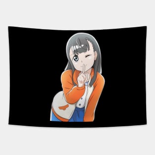 A Place Further Than The Universe Smiling Yuzuki Tapestry