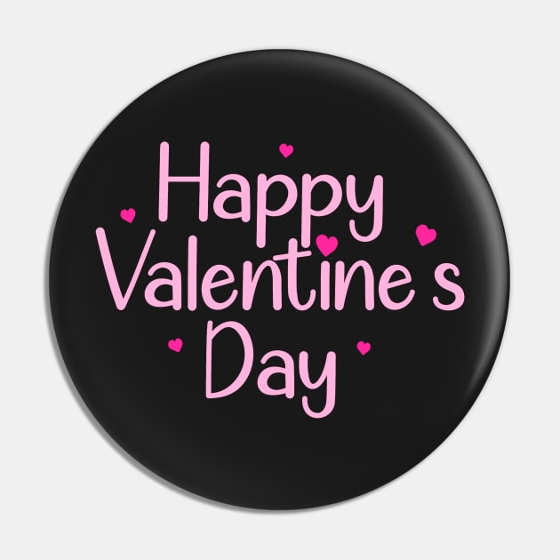 Happy Valentines Day Pin by KaisPrints