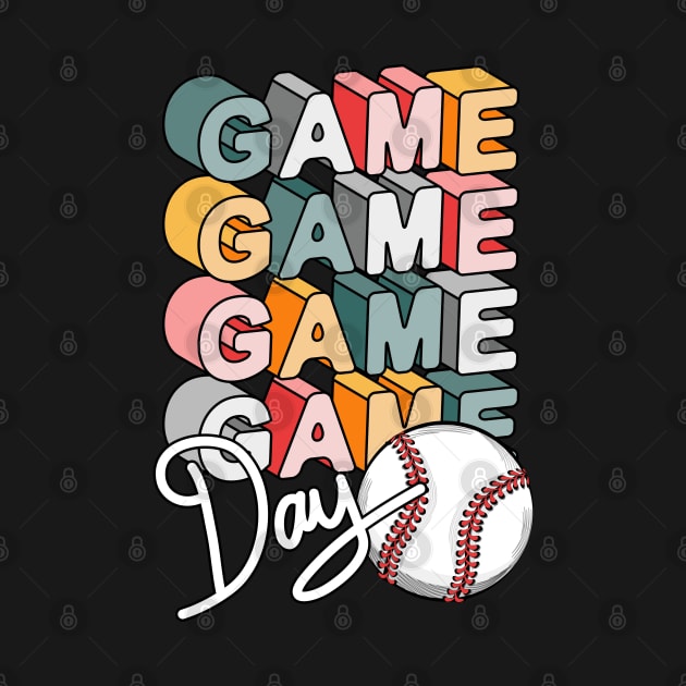 Game Day Baseball Artwork by Designoholic