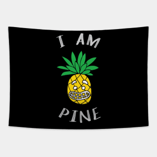 Funny Pineapple for Pineapple Lovers Pun Gifts Tapestry